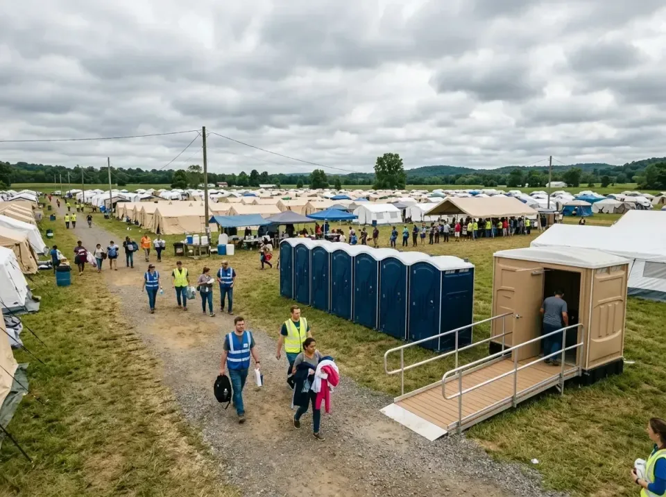 disaster-relief-camp-restrooms-010 — frequently asked questions, Dumpster & Portable Bathrooms Rental in North Las Vegas, NV